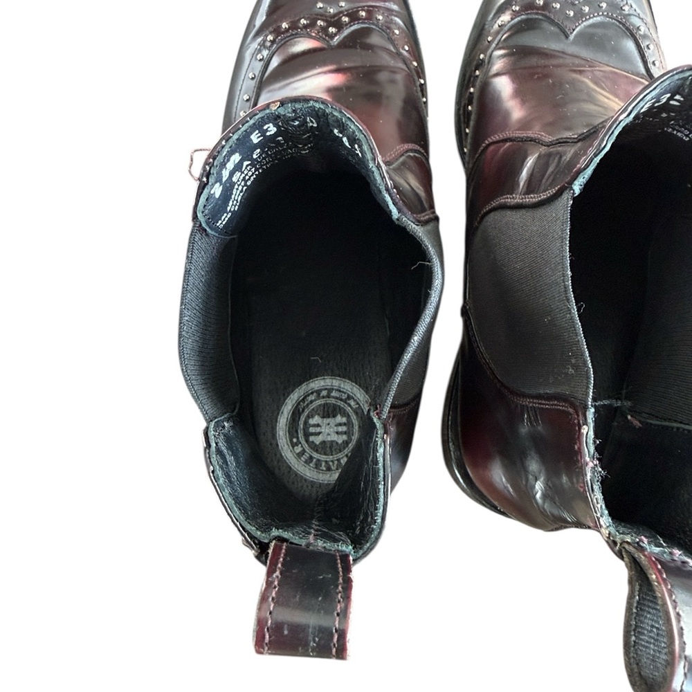 Sabatter Katania Vino Studded Chelsea Boots – Women’s 8.5 (MX 26.5) - Picture 9 of 14